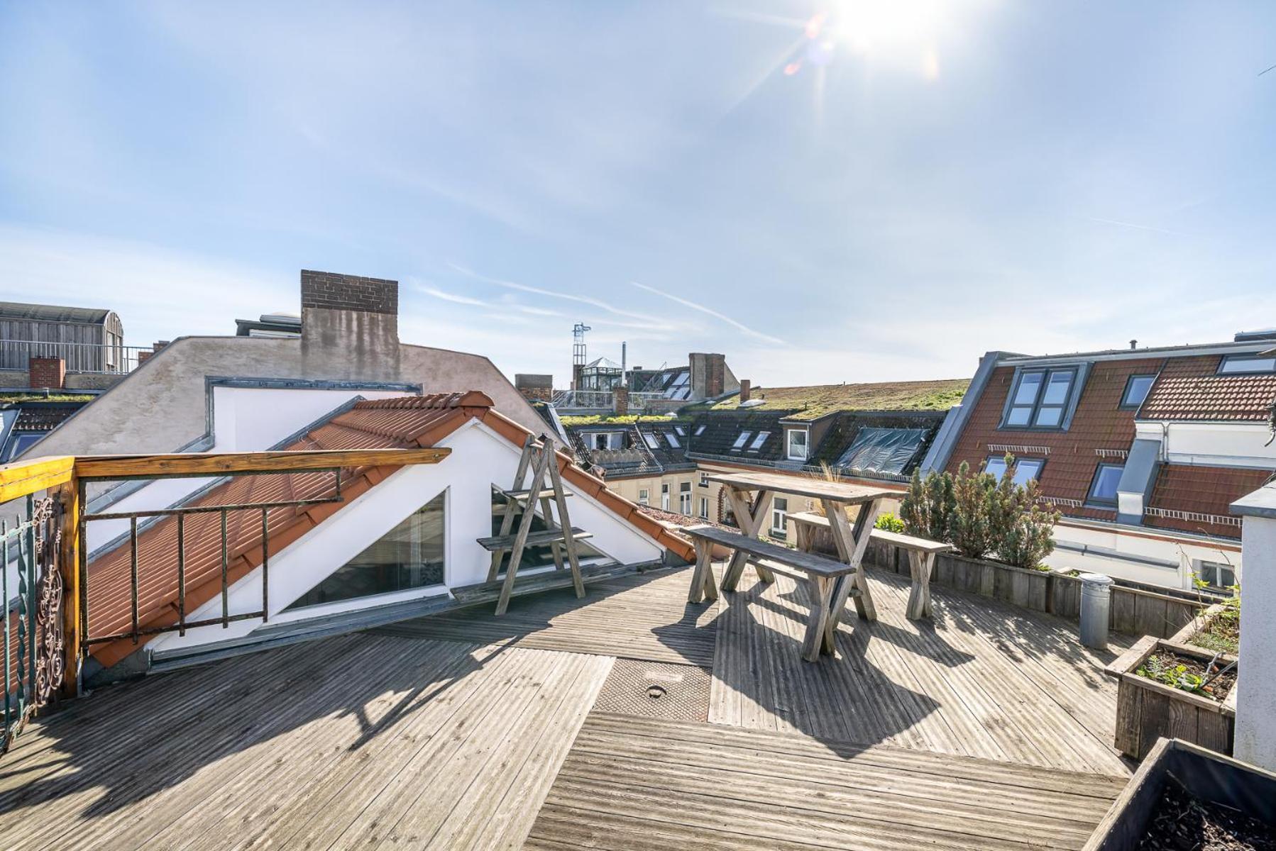 Top Floor Penthouse With Garden Berlijn Buitenkant foto