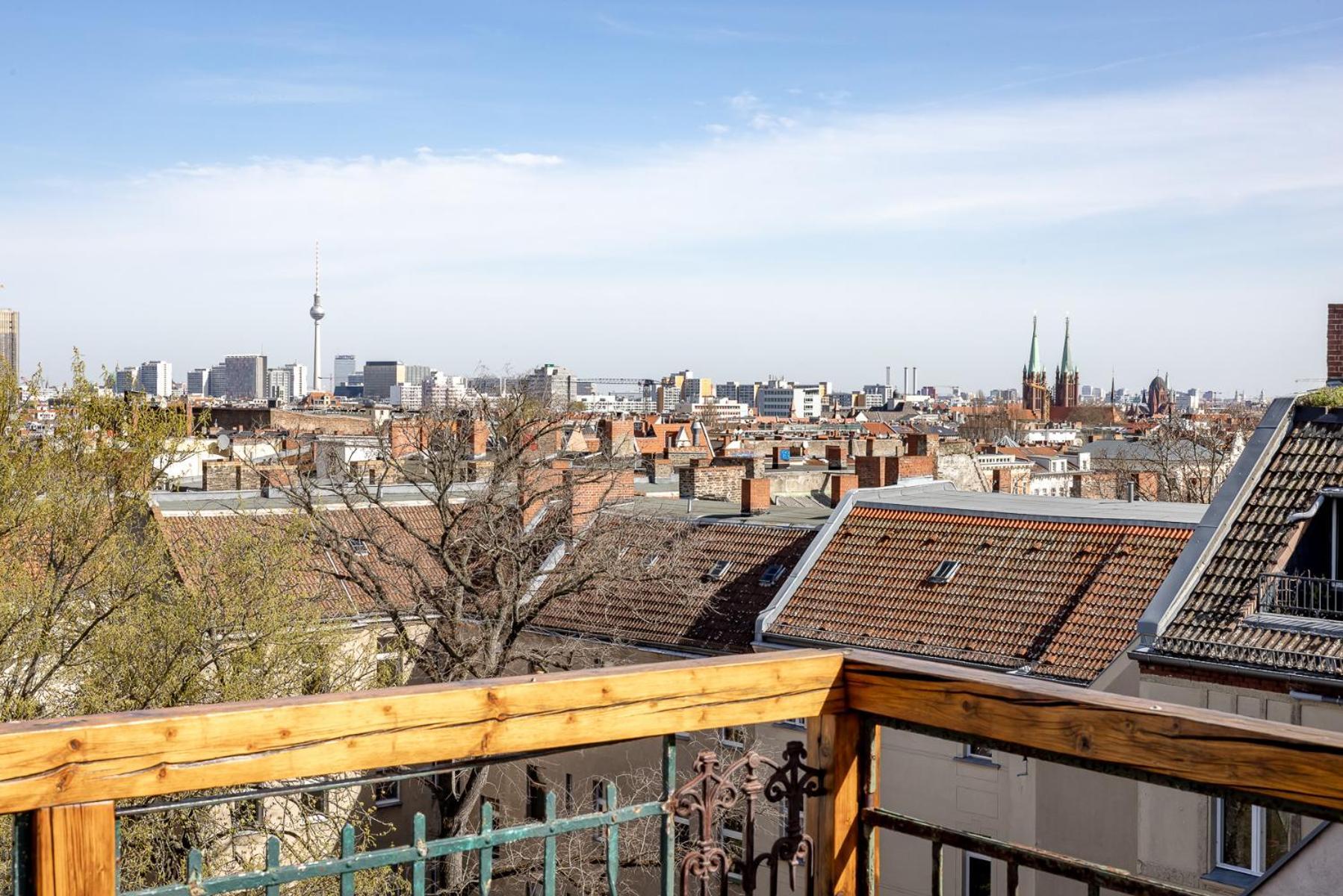 Top Floor Penthouse With Garden Berlijn Buitenkant foto